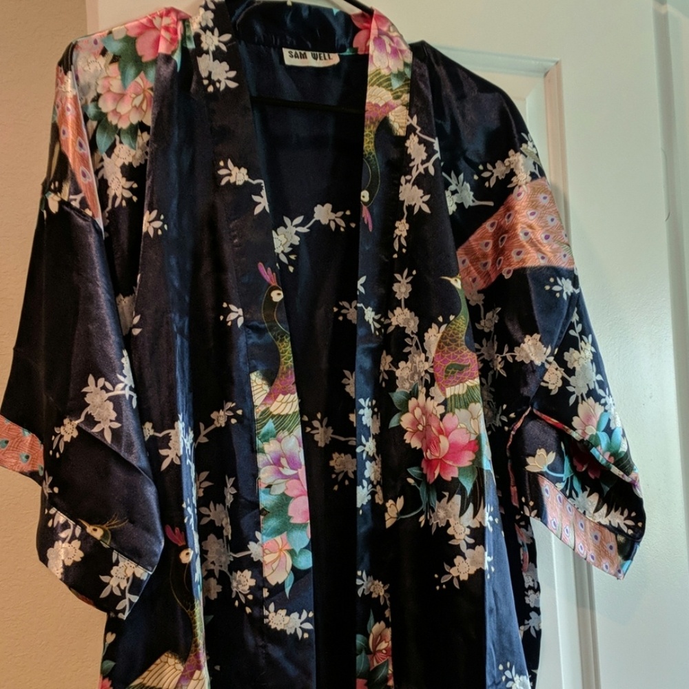 Floral kimono